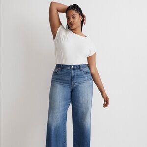 Madewell Curvy Superwide-Leg Jeans